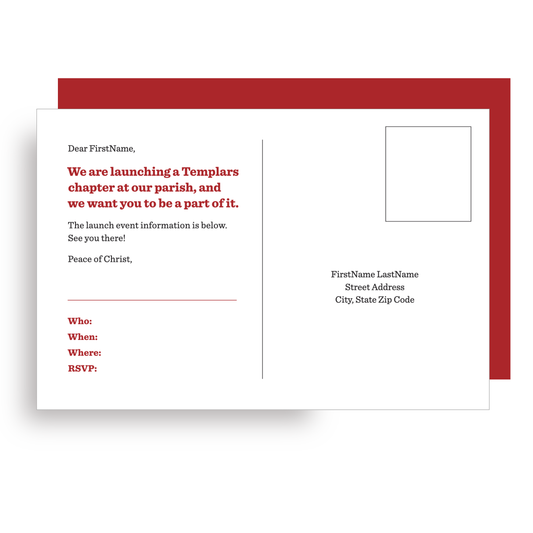 Launch Event Invite Cards